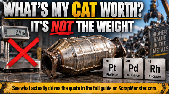 How Much Is My Catalytic Converter Worth? What Determines the Price