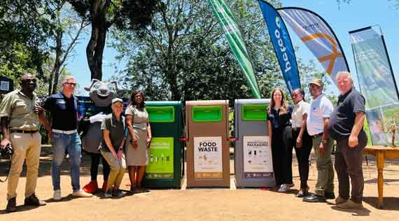 Recycling pilot project aims to cut waste at SA's premier national park