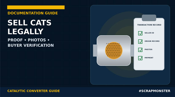 How to Sell Scrap Catalytic Converters Legally: Documentation, Photos and Buyer Verification