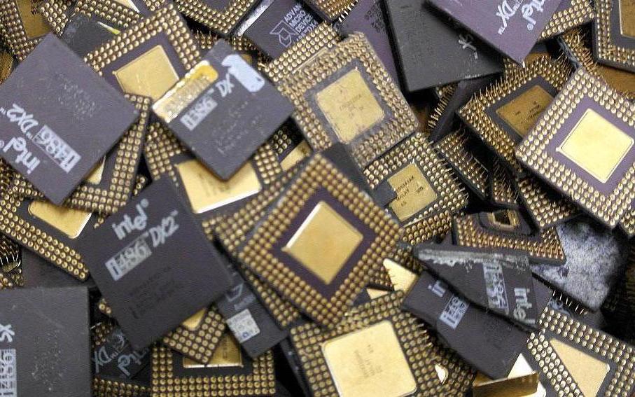 CPU Ceramic Processor 386 & 486 Scrap SELL19952