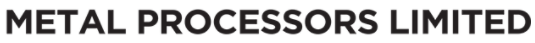 Metal Processors Ltd - Republic of Ireland Logo