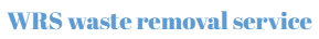 WRS waste removal service Logo