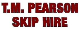T M Pearson Skip Hire Logo