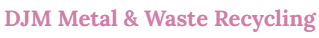 DJM Metal & Waste Recycling Logo