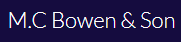 M.C Bowen & Son Logo