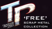 Trading Paynes Free Scrap Metal Collection Logo