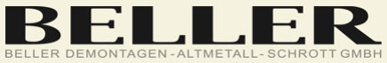 Beller Demontagen Altmetall Schrott GmbH Logo