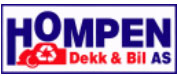 HOMPS Tire & Bil AS Logo