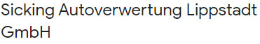 Sicking Autoverwertung Lippstadt GmbH Logo