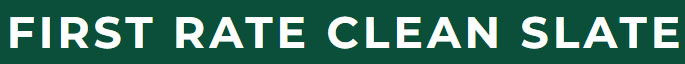 First Rate Clean Slate Logo