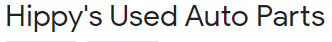 Hippys Used Auto Parts Logo