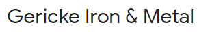 Gericke Iron & Metal Logo