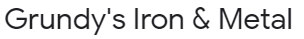 Grundys Iron & Metal Logo