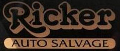 Ricker Auto Salvage Logo