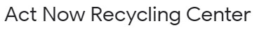 Act Now Recycling Center Logo