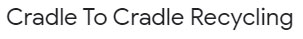 Cradle To Cradle Recycling Logo