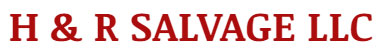 H &R Salvage LLC Logo