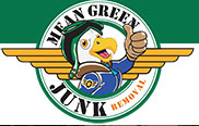 Mean Green Junk Removal Logo