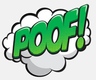 POOF Junk Removal Logo