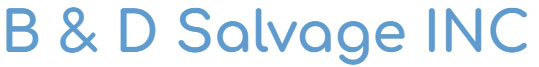 B & D Salvage Logo