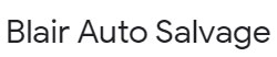 Blair Auto Salvage Logo